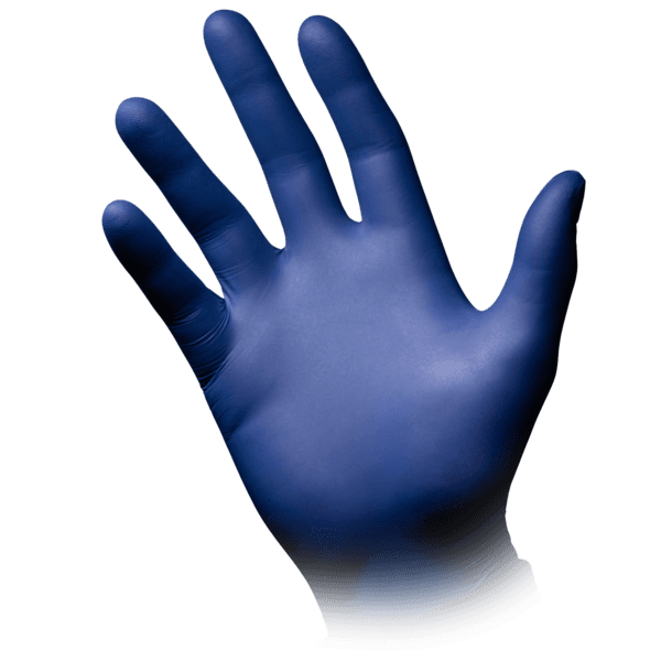 Med-Comfort guantes de nitrilo metal blue epiderm protect–100 ud