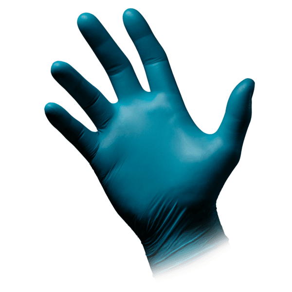 Guante nitrilo Style Clean Ocean – 100 ud – verde océano – sin polvo AQL 1,5