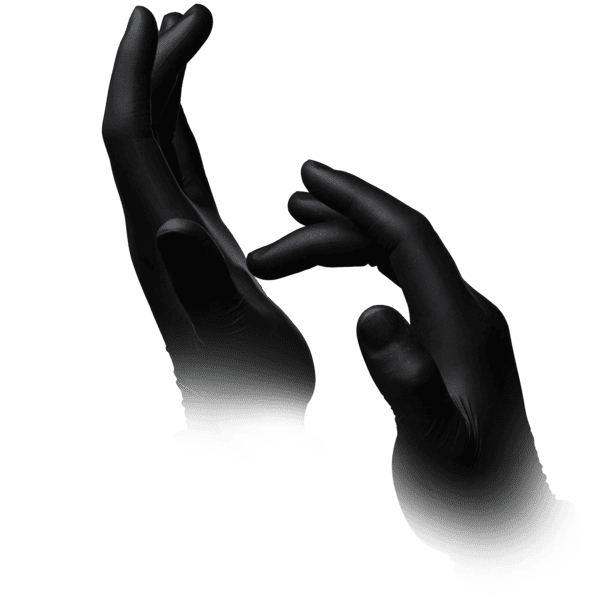 Pack Ahorro – Guantes de nitrilo negro Style Black (10 cajas) | EPI Cat. III