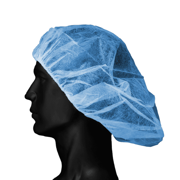 Pack 100 ud. gorro desechable de polipropileno – blanco sin látex