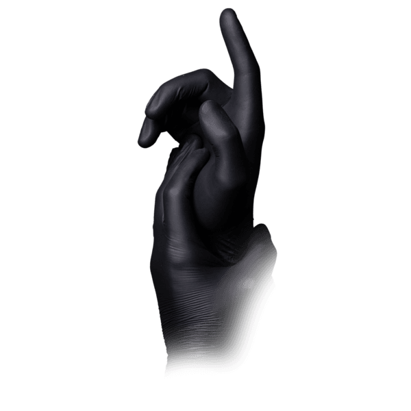 Pack Ahorro – Guantes de nitrilo Pura Comfort negro (10 cajas) | EPI Cat. III