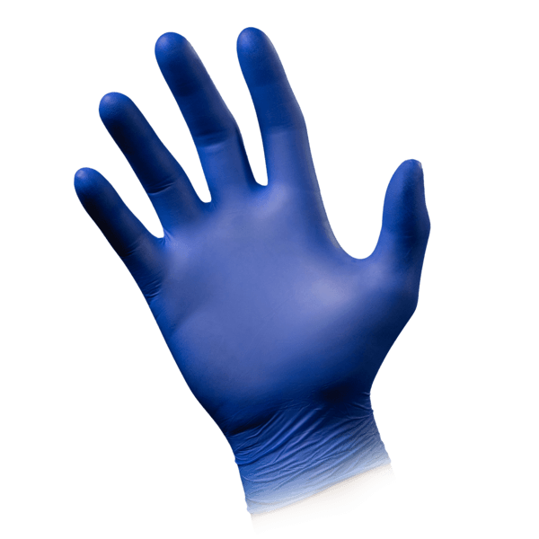 Guante nitrilo Pura Comfort azul cobalto – 100 ud | EPI cat. III PS clase I