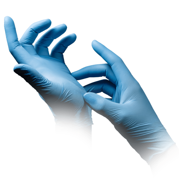 Guantes de nitrilo Pura Comfort Blue – 100 ud – resistentes