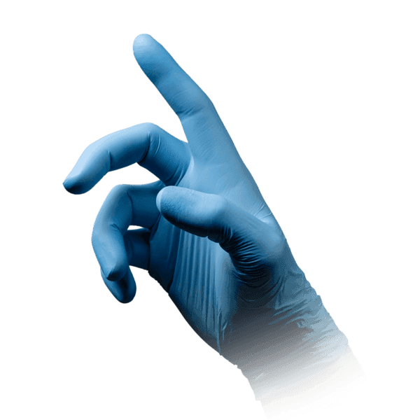 Guantes de nitrilo Pura Comfort Blue – 100 ud – resistentes
