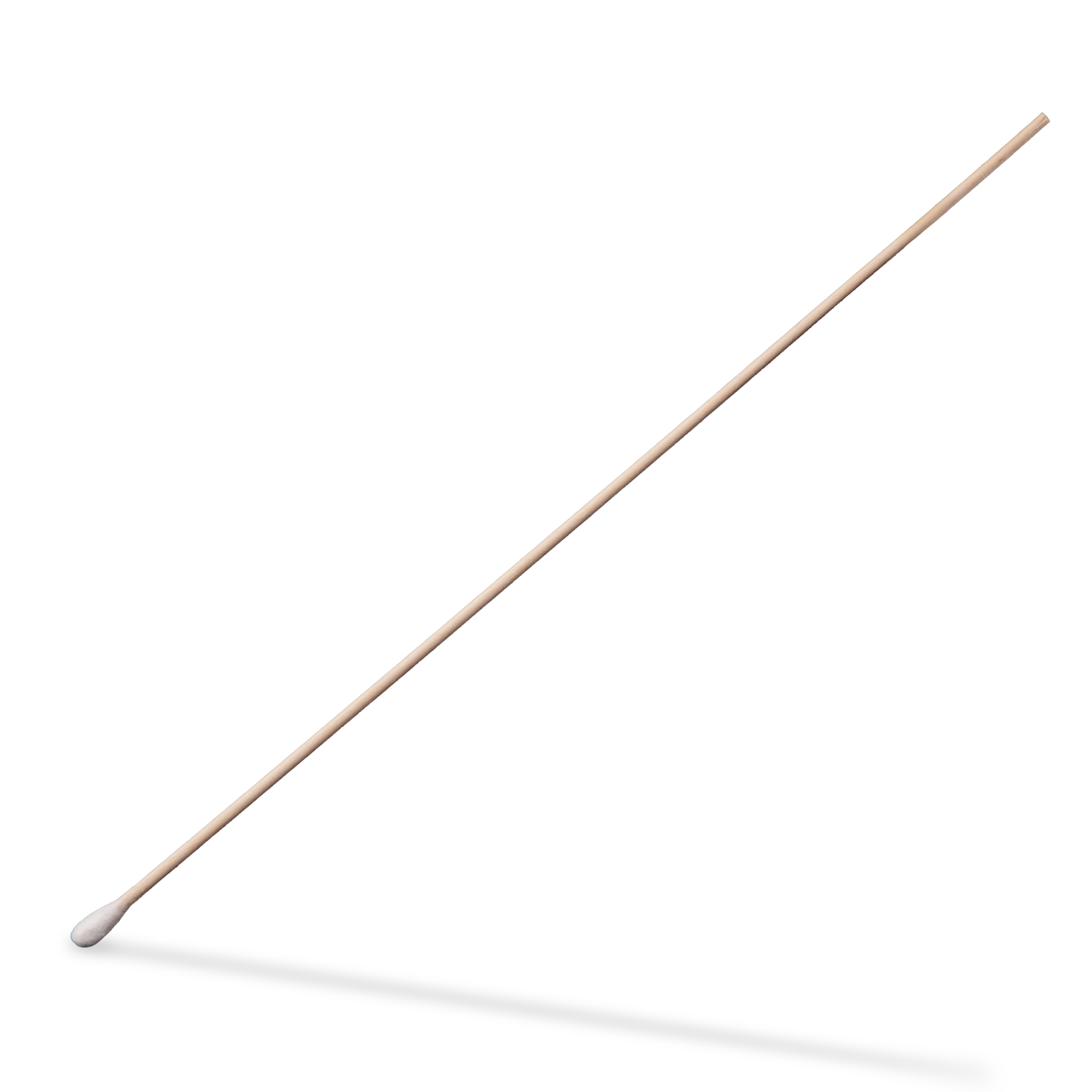 Bastoncillos desechables de madera, 230 mm, madera natural, algodón, Top-Comfort