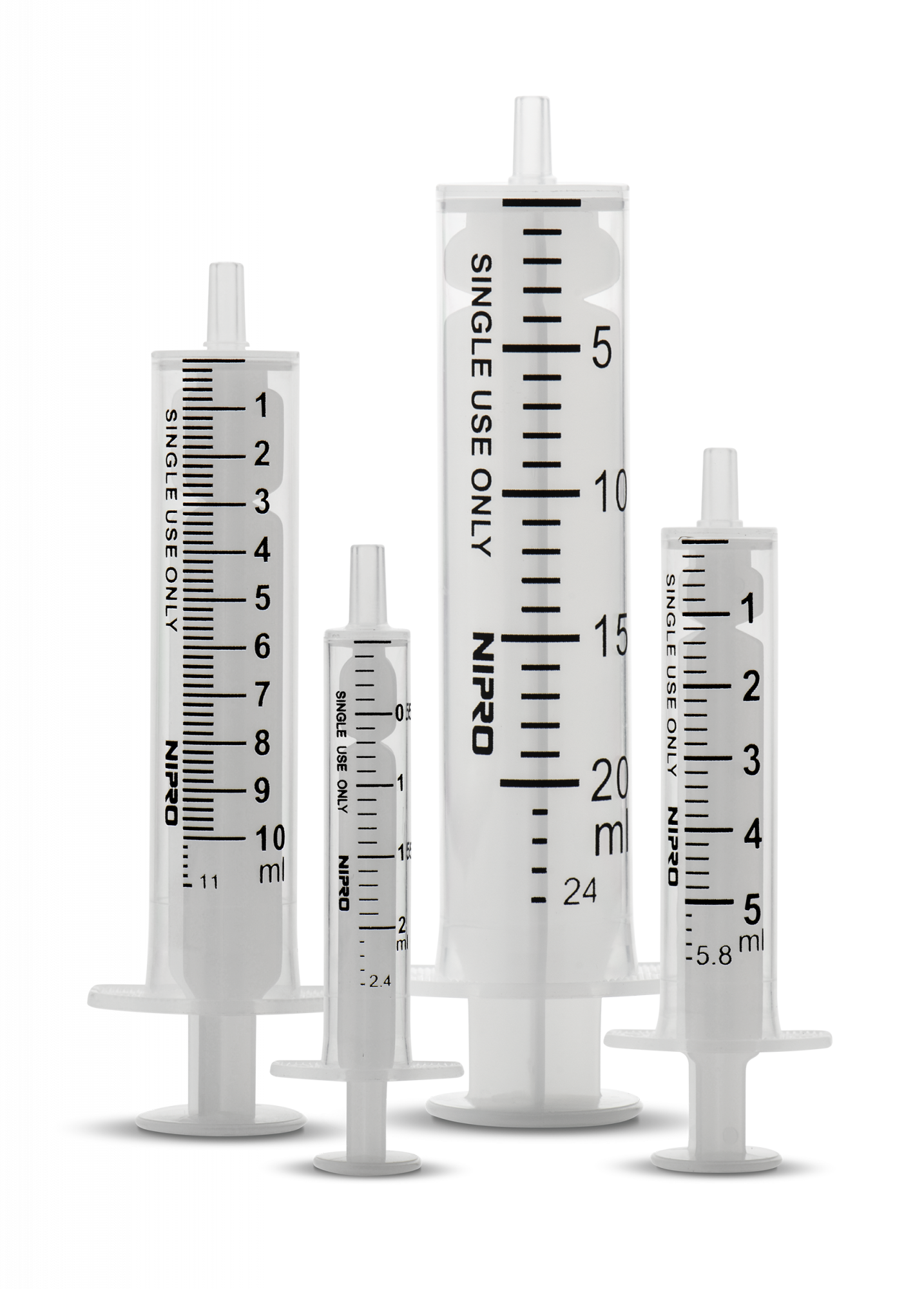 JERINGA NIPRO 2 CUERPOS 5 ML – caja 100 ud