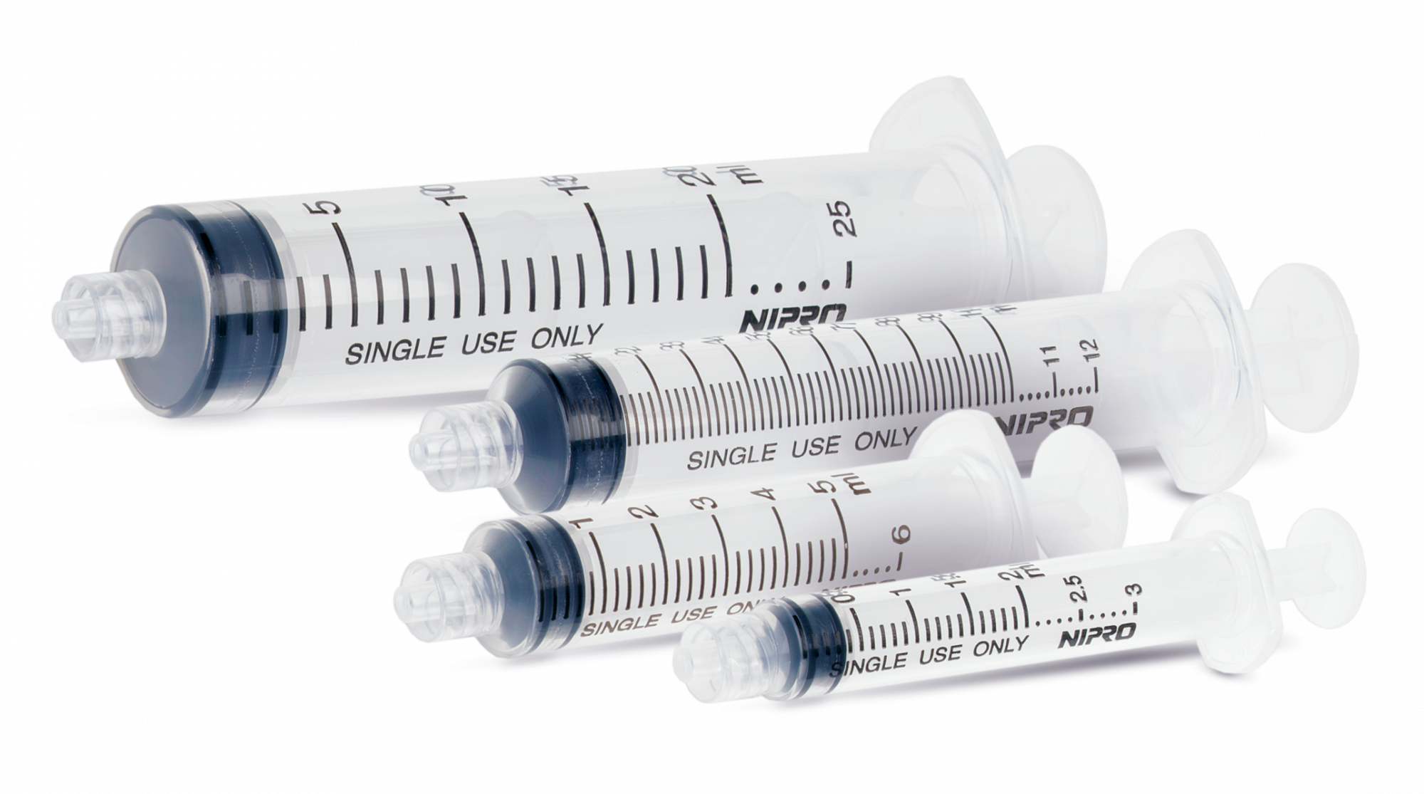 Jeringa 3 cuerpos 20 ml Luer lock – caja 50 ud